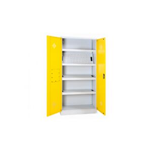 Axess Industries armoire de securite 2 portes pour produits dangereux   capacite retention &...