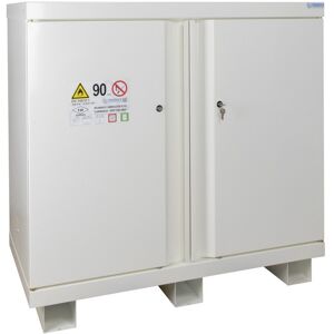 Axess Industries armoire de securite anti-feu 90min compartimentee   dim. ext. lxpxh 1137 x...