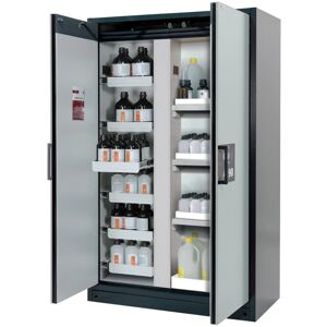 Axess Industries armoire de sécurité pour liquides inflammables   coloris portes gris clair...