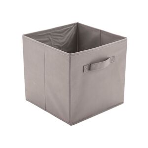 Blancheporte Cube rangement tissu - lots - Blancheporte Taupe Lot de 4