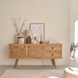 BOIS DESSUS BOIS DESSOUS Commode en mindi massif 180 cm