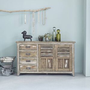 BOIS DESSUS BOIS DESSOUS Buffet en bois recyclé 140 cm