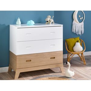 Chambrekids Commode enfant Archipel Blanc & Chene