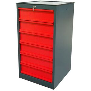 Guede SRO Armoire servante d'atelier 6 tiroirs