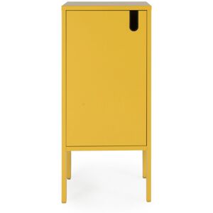 Tenzo Uno - Petit meuble de rangement en bois H89cm - Couleur - Jaune moutarde