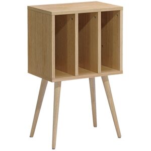 Drawer Elvdal - Meuble de rangement vinyles en bois - Couleur - Bois clair