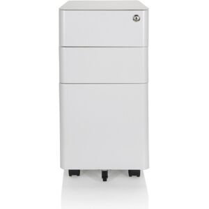 hjh OFFICE COLOR I - Caisson sur roulettes Blanc