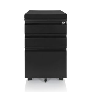 hjh OFFICE COLOR OS - Caisson sur roulettes Noir