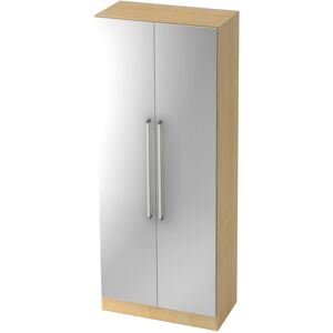 hjh OFFICE PRO SIGNA G 7100 CE - Érable/Argent Armoire poignée chrome métal