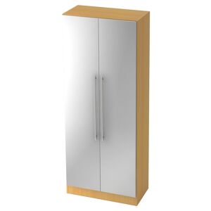 hjh OFFICE PRO SIGNA G 7200 RE - Hêtre/Argent Casier à vestiaire poignée de bastingage plastique