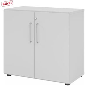 hjh OFFICE PRO BETA 9   Armoire avec portes   3 HC - Gris