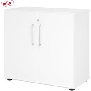 hjh OFFICE PRO BETA 9   Armoire avec portes   3 HC - Blanc