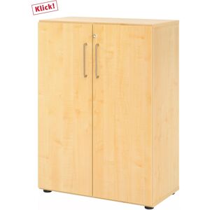 hjh OFFICE PRO BETA 9   Armoire avec portes   3 HC - Érable - Publicité