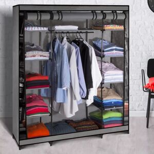 IDMarket Dressing armoire en tissu imprimé New York - Publicité