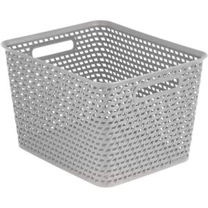 Curver YOUR STYLE L 18L Boite de rangement 35 x 30 x 22 cm gris 04756-099