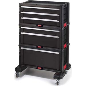 KETER TOOL CHEST Module servante 6 tiroirs 56,5x75x29cm noir 17201228