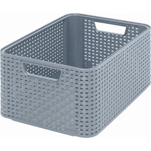 Curver STYLE M Boite de rangement 38,6 x 17 x 28,7 cm gris 03615-099