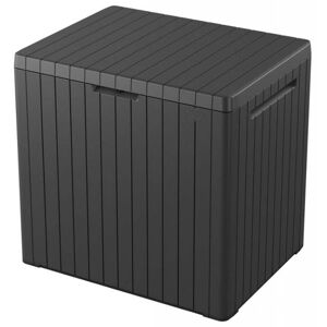 KETER CITY BOX 113L Coffre de rangement 57,8 x 44 x 55 cm, graphite 17208324 - Publicité