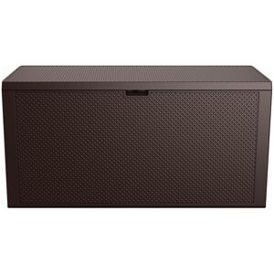 KETER EMILY 280L Coffre de rangement 117,8 x 44,58 x 58 cm, marron 17210608