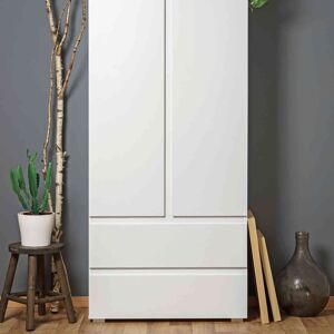 Terre de Nuit Armoire en bois blanc - AR7057