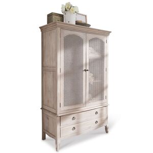 LOBERON Armoire Truso, marron (60 x 115 x 195cm) - Publicité