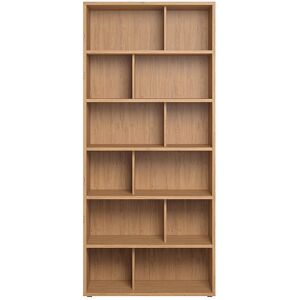 Miliboo Bibliothèque design finition bois clair chêne L92 cm EPURE - Publicité