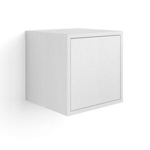 Mobili Fiver Armoire Suspendue Iacopo 36 Avec Porte Battante, Frêne Blanc