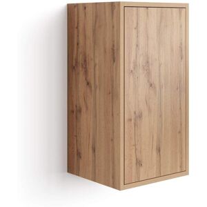 Mobili Fiver Armoire Suspendue Iacopo 70 Avec Porte Battante, Bois Rustique