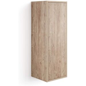 Mobili Fiver Armoire Suspendue Iacopo 104 Avec Porte Battante, Chene Naturel