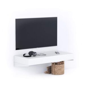 Mobili Fiver Support TV Mural Evolution 90x40 Frene Blanc