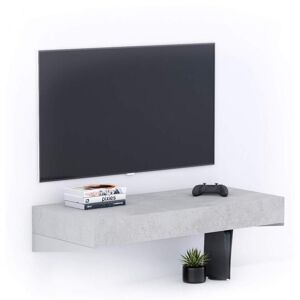 Mobili Fiver Support TV Mural Evolution 90x40, Gris Beton