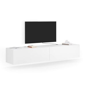 Mobili Fiver Ensemble Mural Easy 1, Frêne Blanc, 208x44x36 cm