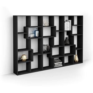 Mobili Fiver Bibliotheque M Iacopo 1608 x 2364 cm Frene noir