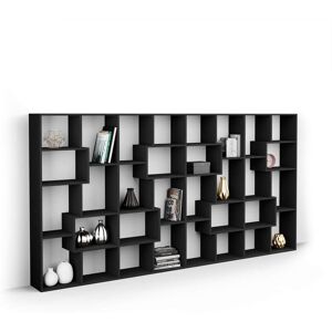 Mobili Fiver Bibliotheque L Iacopo 1608 x 3146 cm Frene noir