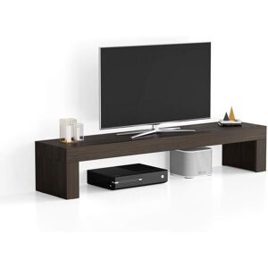 Mobili Fiver Meuble TV Evolution 180x40, Noyer Americain