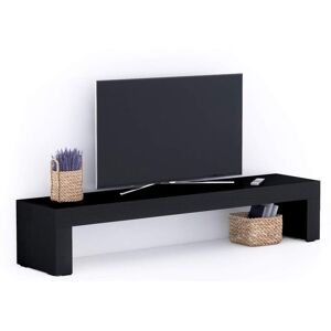 Mobili Fiver Meuble TV Evolution 180x40, Frêne Noir