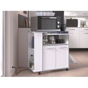 Mobistoxx Desserte IZA 2 portes 76 cm blanc