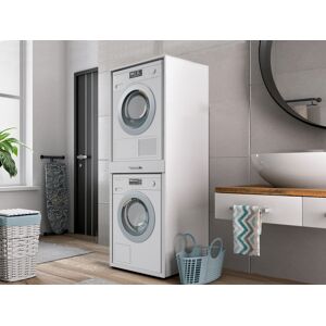 Mobistoxx Meuble WASHING 2 machines superposees medium