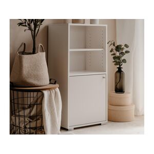 Mobistoxx Armoire de bureau FINNET 1 porte blanc