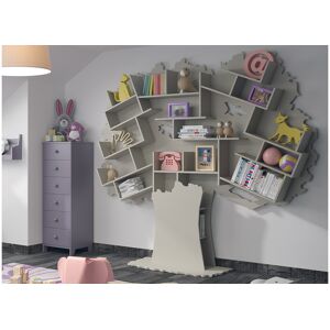 Bibliotheque Arbre en Bois Mathy by Bols Tess (Pls Coloris)