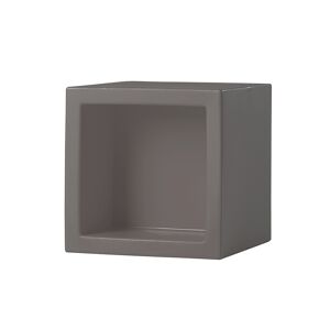 SLIDE element modulaire OPEN CUBE 43 cm (Gris argille - Polyethylene)