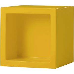 SLIDE element modulaire OPEN CUBE 43 cm (Jaune - Polyethylene)