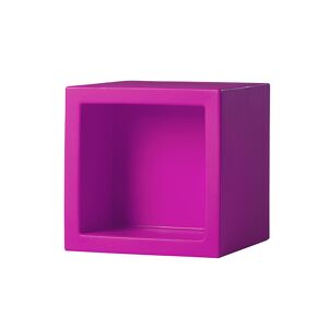 SLIDE élément modulaire OPEN CUBE 43 cm (Fuchsia - Polyéthylène)