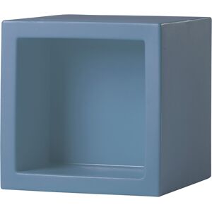 SLIDE element modulaire OPEN CUBE 73 cm (Bleu poudre - Polyethylene)