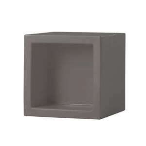 SLIDE element modulaire OPEN CUBE 73 cm (Gris argille - Polyethylene)