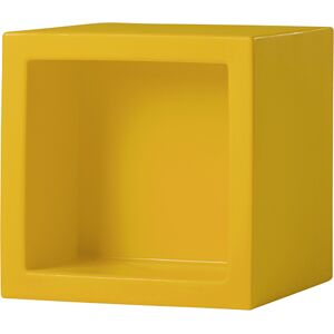 SLIDE element modulaire OPEN CUBE 73 cm (Jaune - Polyethylene)