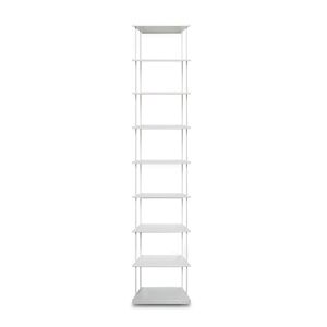 KRIPTONITE bibliotheque murale KROSSING MIDI 40 x H 203 cm (Blanc Opaque - Metal)