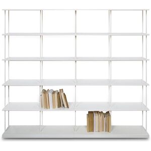 KRIPTONITE bibliotheque murale KROSSING MAXI H 170 cm (L 200 cm blanc opaque - Metal)