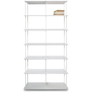 KRIPTONITE bibliotheque murale KROSSING MAXI H 203 cm (L 100 cm blanc opaque - Metal)