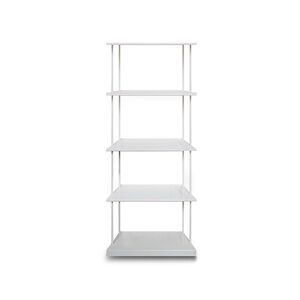 KRIPTONITE bibliotheque murale KROSSING MAXI H 137 cm (L 50 cm blanc opaque - Metal)